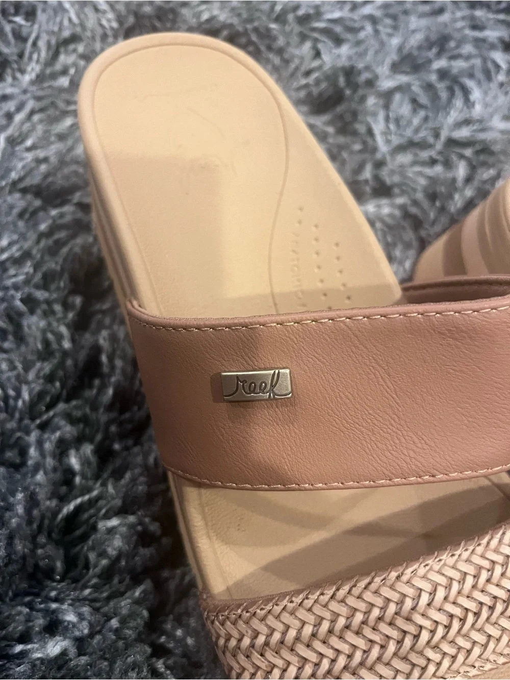🌼NEW BANDED HORIZON REEF 2.5IN SLIDE SANDAL SIZE 9🌼